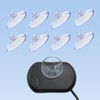 FixItRight 8 Pack Suction Cups for Aquarium Thermometer, Replacement Cups
