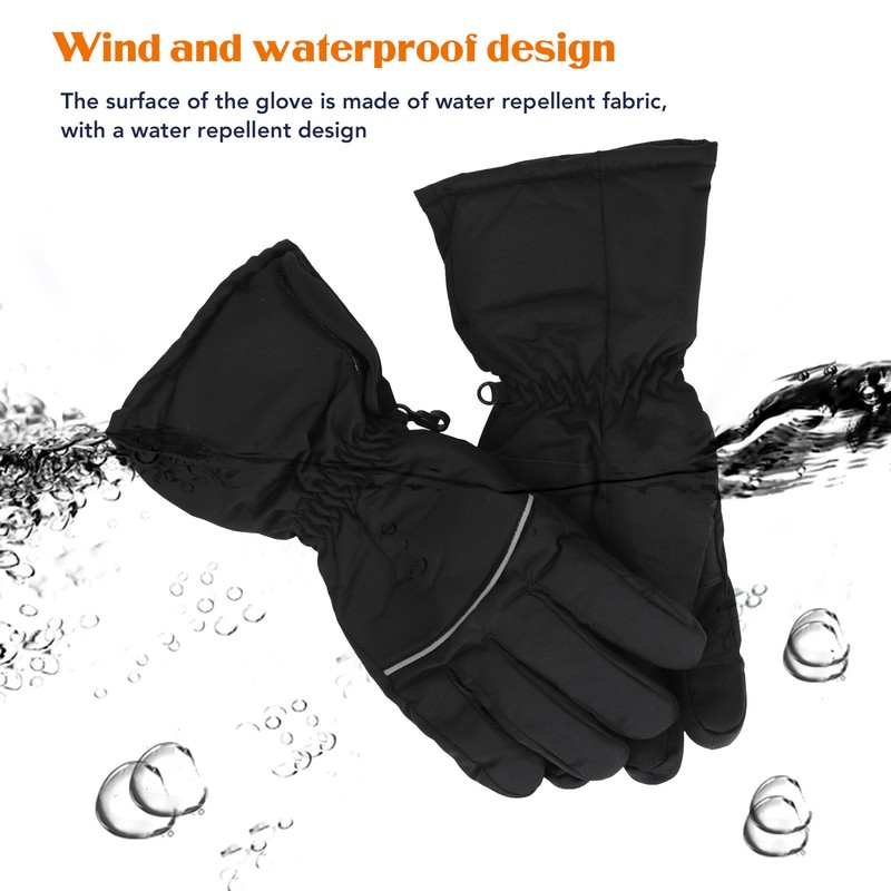 Electric Heated Gloves Winter Insulated Heating Gloves for Outdoor Sports