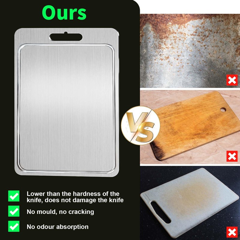 2025 New Titanium Cutting Board for Kitchen, Titanium Chopping Board