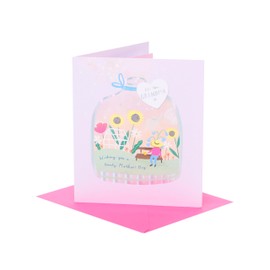 UK Greetings Mother's Day Card for Grandma - Garden Scene Design