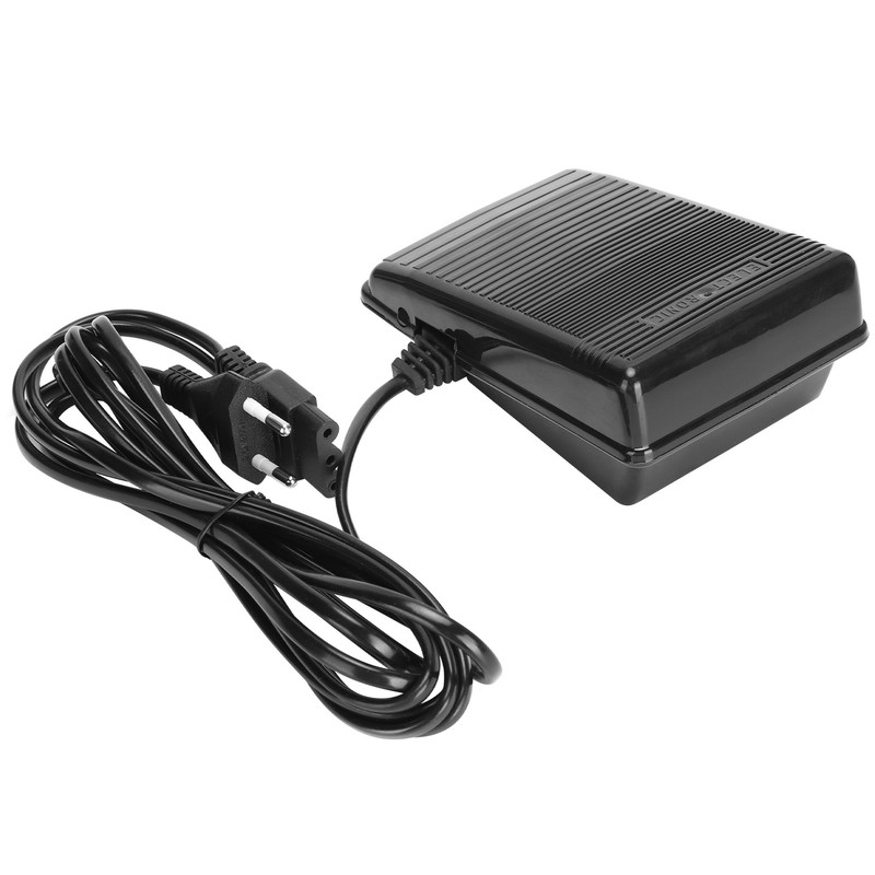 Foot Pedal 3‑Hole Round Pin with Power Cord Multifunctional Household