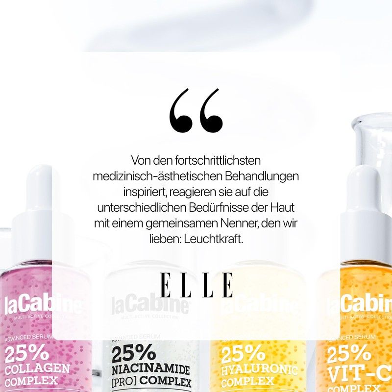 laCabine Advanced Serum 25% Vit-C Complex Brightening Anti-Ageing Serum with