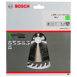 Bosch 2608640597 Circular Saw Blade"Top Precision" Opwoh 6.3inx20mm 36T