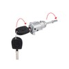 2 pieces door lock cylinder 3B0837167 3B0837168 for VW Lupo