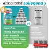 HOLLEGEND GABA Gummies, Sugar-Free Stress Relief Gummies for Adults, High-Potency