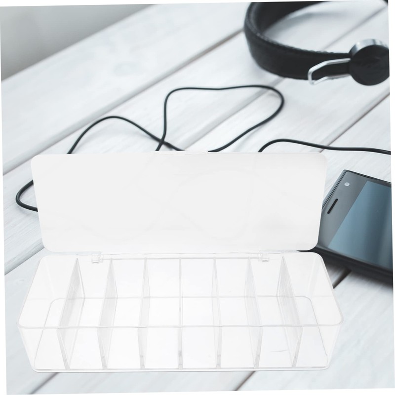 CIYODO Box with Belts Dust Cord Organizer for Compartment Design