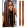 Clip-In Hair Extension Highlights Streaks x 2 (Brown)