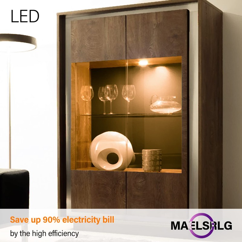 Maelsrlg PAR16 LED Short Neck Recessed Spotlight Bulb, 6W(60W Equivalent)