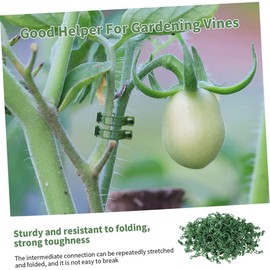 200 Piezas Sujeta enredaderas Clips para vegetales vegimita acortar planta clips de soporte de invernadero clips de jardín tomate Clip de seguridad broche de flores