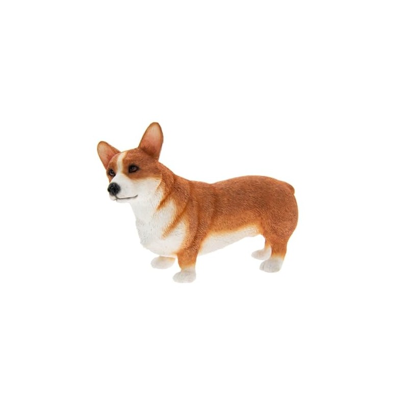 Lesser & Pavey The Leonardo Dog Studies Corgi Figure/Ornament, Artificial