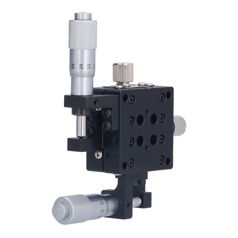 XY Linear Stage Cross Roller Micrometer Manual Slide Table Trimming