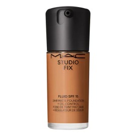 Base Lquida Mac Studio Fix Soft Matte Spf15 Tono Nc46  30ml  Cobertura 24h  Acabado Mate Profesional                                                  