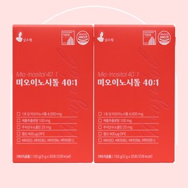 Myo Inositol 4000 Choline Activated Folic Acid Inositol 40:1 Pregnant Women Pre-Pregnancy Women 30 Packets 2 / 미오 이노시톨 4000 콜린 활성엽산 이노시톨40:1 임산부 임신전 여성 30포 2개