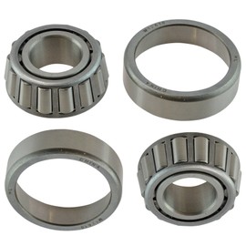 Front Outer Wheel Bearing & Race Set Pair for Chevy GMC Toyota Dodge Mercedes