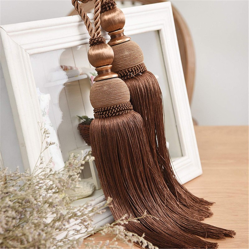 Selling Wonderful Curtain Holdbacks Curtains Tiebacks Home Decorative Braided Buckle