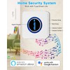 2.4G WiFi Motion Sensor Alarm, TUYA/Smart Life App for Customization