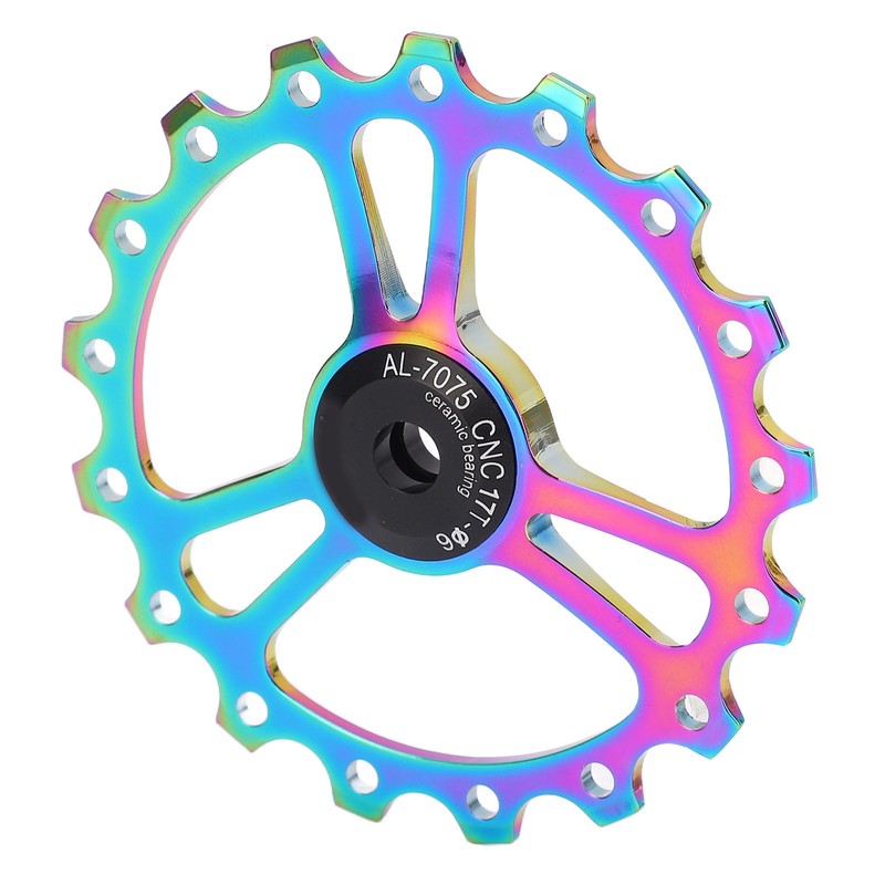 MEIJUN 17T Ceramic Rear Derailleur Guide Wheel Aluminum Alloy Rear