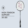 YONEX Graphite Muscle Power 29 Light Badminton Racket -Black/Grey (4U-G4)