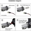 HAHLOMEI Sequential Dynamic LED Turn Signal Light Side Mirror Marker