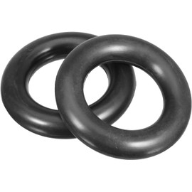 Universal Exhaust Tail Pipe Rubber Mount Bracket Hanger | Heavy-Duty Heat & Wear Resistant Design | Mounting Hole: 30mm | Twin Pack for Secure & Vibration-Free Exhaust Mounting