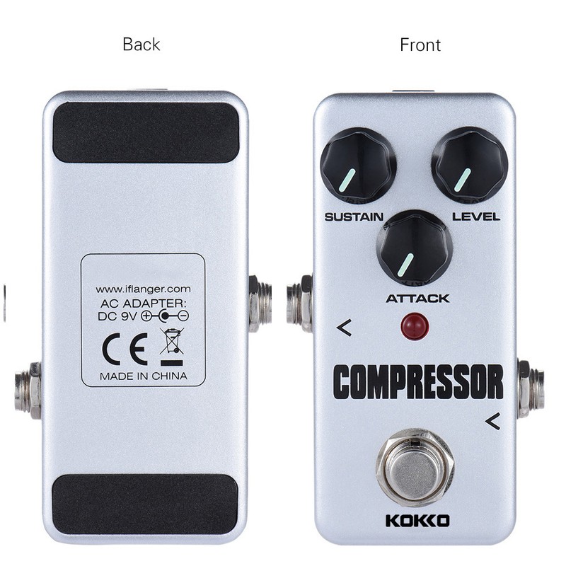 KOKKO FCP2 Mini Compressor Pedal Portable Guitar Effect Pedal