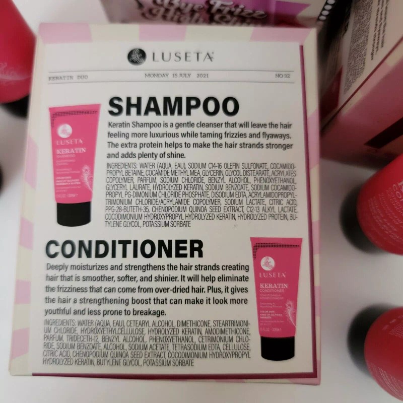 Luseta 3 TRAVEL DUO pk LUSETA Bye Frizz High Shine