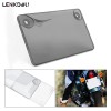lenkdou Motorcycle License Plate Cover Protector For All Motorbike 4x7