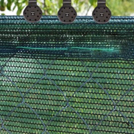 Shade Cloth Clips, 50PCS Removable Shade Cloth Plastic Clips, Reusable Waterproof Shade Cloth Heavy Duty Lock Grip for Greenhouse Outdoor Garden Netting Tarp Clips Shade Cloth Heavy Duty Lock Grip Sh