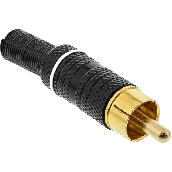 InLine 99110P RCA Black – Wire Connectors (Black)