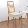 smiry Waterproof Seat Covers for Dining Room Chairs Set of