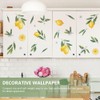 ibasenice 2 Sheets Fruit Decorative Wallpaper Fruit Wallpaper Kids Room