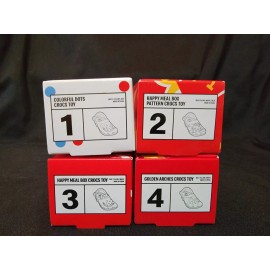 McDonald's NEW, Unopened McDonalds Crocs Toys #1 #2 #3 #4 Shoe Toy Keychain CROCS