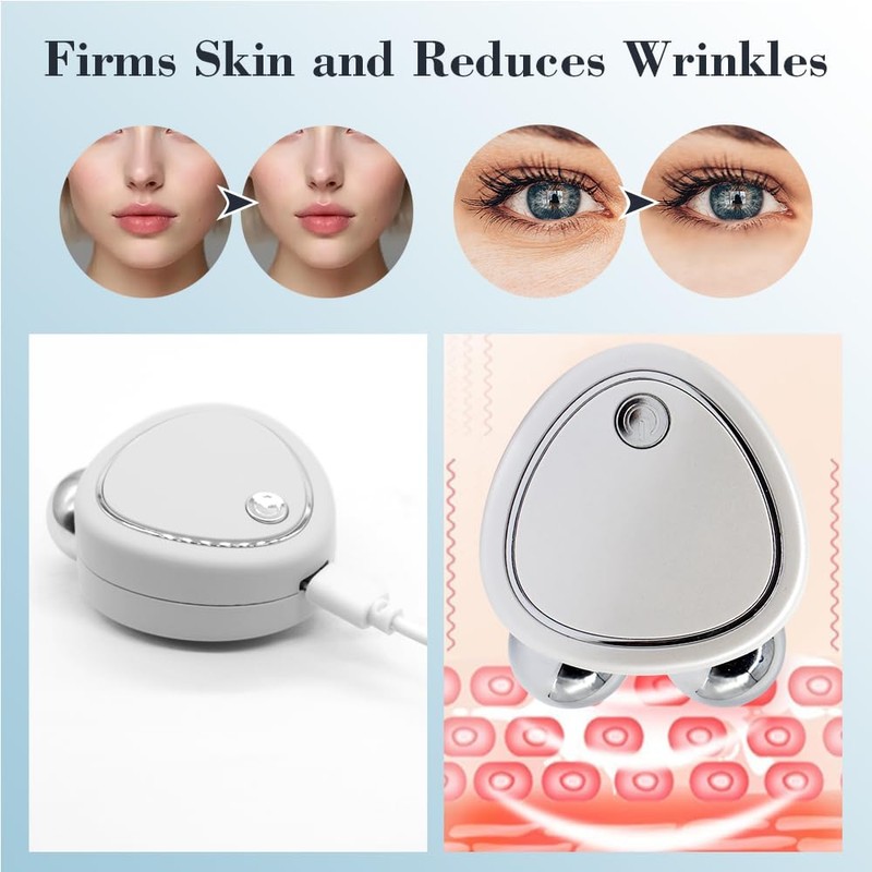 HASAIKA Face Massager Electric Face Massager Against Wrinkles, Neck Face