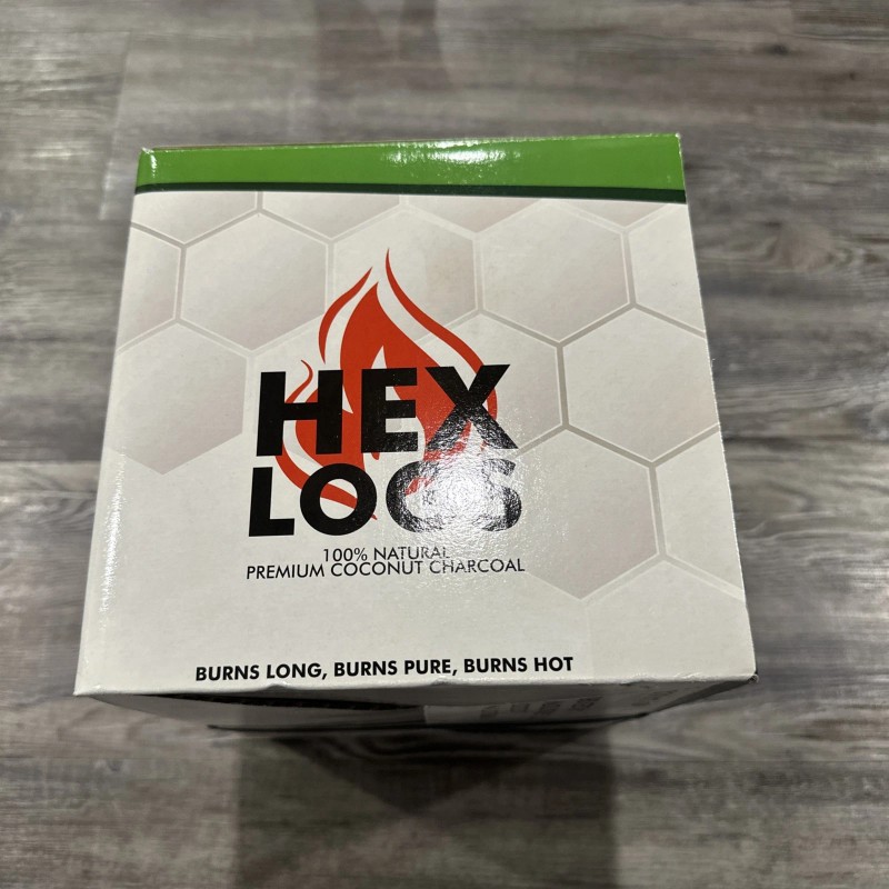 Black Bear Charcoal Hex Grilling Logs 11 Lb Box 18