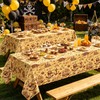 Pirate Tablecloth Treasure Map Tablecover Rectangular 51 x 86inch Treasure