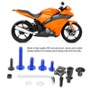 Kuuleyn 173pcs Motorcycle Fairing Bolt Kit Windshield Body Screws Nuts