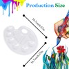 Paint Palette 6pcs Watercolor Palette Paint Tray Paint Palette Tray