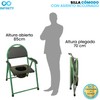 Medstar Infinity - Silla Cómodo con Asiento Acojinado para Baño.
