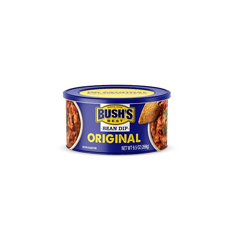 Bush’s Best Original Bean Dip, 9.5 Ounce (Pack of 12)