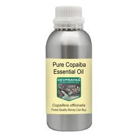 Devprayag Pure Copaiba Essential Oil (Copaifera officinalis) Natural Therapeutic Grade Steam Distilled 300ml (10 oz)