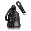 Bandmax Keyring Motorcycle Bell Stainless Steel Motorcycle Bell Keyring Viking