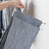 SHIMOYAMA Pants Hangers, 5 Pack, Trouser/Slack Hangers, Open Ended Double