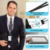 Pack of 2 ID Card Holder Vertical ID Card Holder