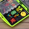 Fishing Tackle Box Kit, 24 Compartments Fishing Tool Set, Tackle