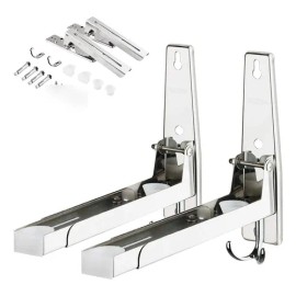 Soportes Para Microondas De Acero Inoxidable Ajustables