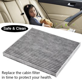 OEMASSIVE Car Cabin Air Filter For Chevy Equinox GMC Terrain Santa FE Sonata #3SF79-AQ000