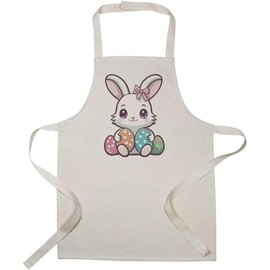 Azeeda 'Easter Bunny Kawaii Style' Kid’s Cooking Apron (AP00064694)