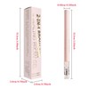 New Dual-Ended Eyebrow Pencil and Clear Gel, Waterproof Brow Pen
