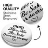 Mom Have Fun Pocket Hug Token Keepsake Gift for Mom,Long