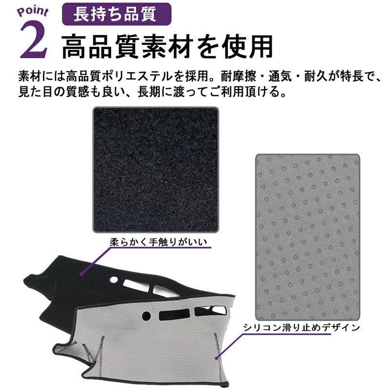 SAWAKAKI Toyota Prius 60 Series Dedicated Dashboard Mat, Sun Protection,